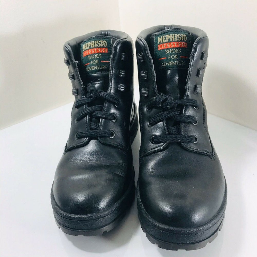 Mephisto Slacker Lifestyle Black Gor Tex Boots